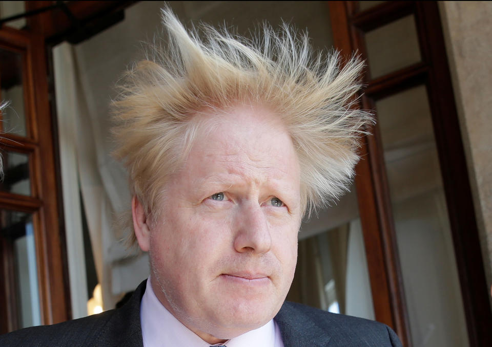 Boris Johnson’s hair