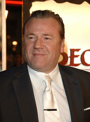 Ray Winstone at the Westwood premiere of Paramount Pictures' Beowulf