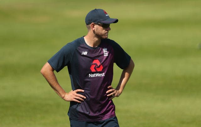 Olly Stone in a nets session