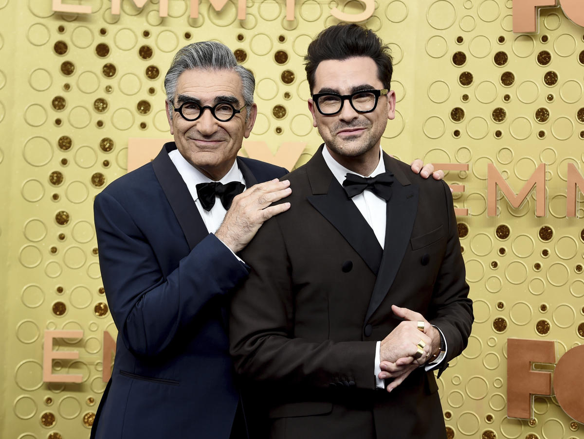 Eugene and Dan Levy host the biggest night on TV, with “Shōgun,” “The Bear,” and “Baby Reindeer” the favorites