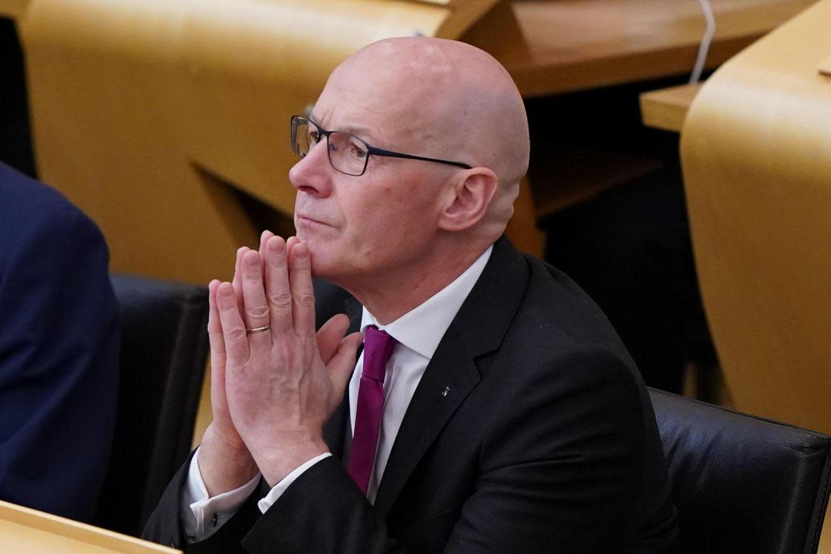 John Swinney said he aims to tackle child poverty as First Minister <i>(Image: PA)</i>