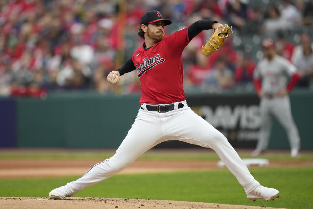 Shane Bieber Cleveland Guardians Jersey MLB Baseball India