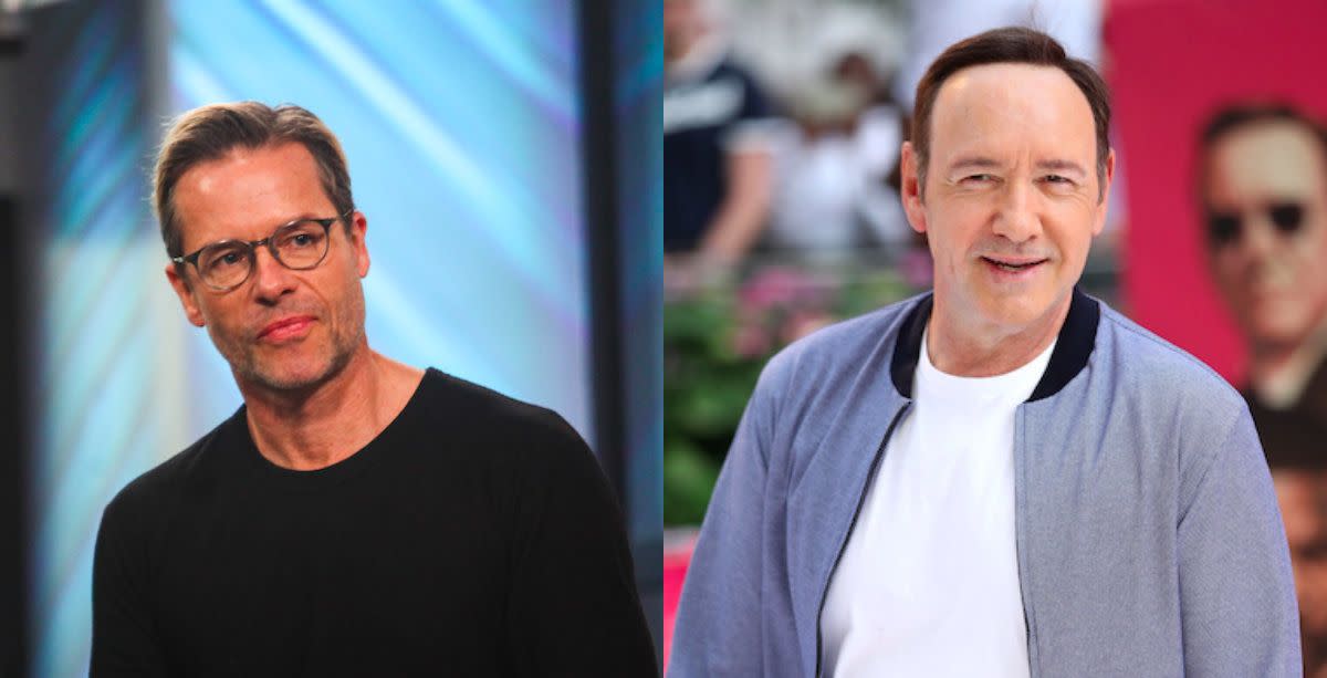 Guy Pearce (L) and Kevin Spacey (R).&nbsp; (Photo: Getty Images/HuffPost)