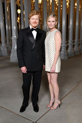 <p>Getty</p> Jesse Plemons and Kirsten Dunst at the 2023 LACMA Art + Film Gala