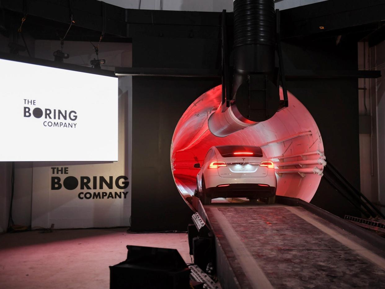 Boring company los angeles