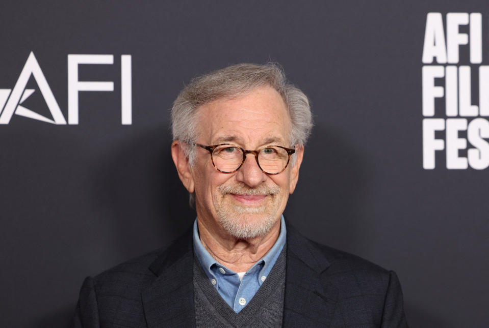 Steven Spielberg na premi&#xe8;re de 