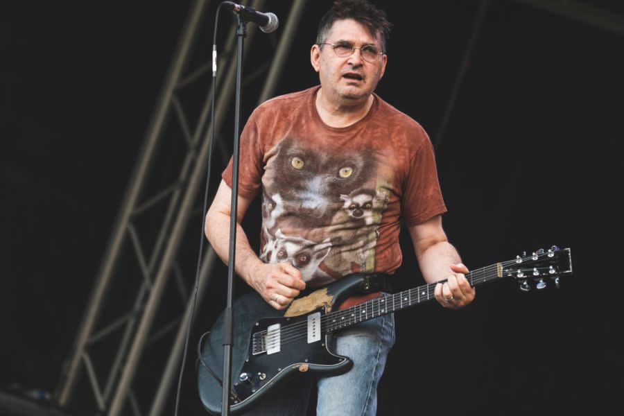 MADRID, SPAIN – JUNE 10: Steve Albini of the American rock band Shellac performs in concert during day 3 of Primavera Sound Madrid 2023 on June 10, 2023 in Madrid, Spain. (Photo by Mariano Regidor/Redferns)