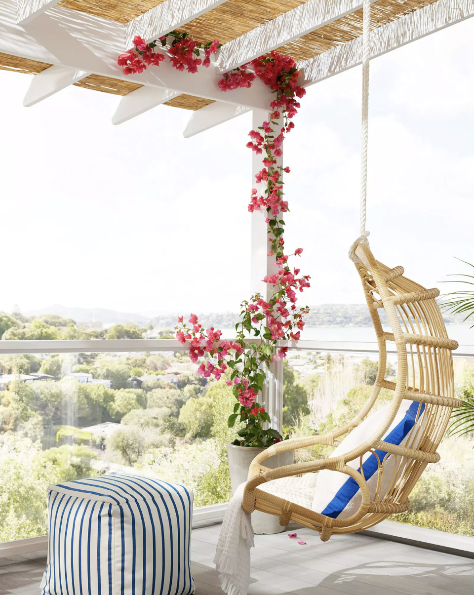 <p><a href="https://go.redirectingat.com?id=74968X1596630&url=https%3A%2F%2Fwww.serenaandlily.com%2Fproducts%2Foutdoor-hanging-chair%2F611693&sref=https%3A%2F%2F" rel="nofollow noopener" target="_blank" data-ylk="slk:Shop Now;elm:context_link;itc:0;sec:content-canvas" class="link ">Shop Now</a></p><p>Outdoor Hanging Chair</p><p>$648.00</p><p>Serena & Lily</p><span class="copyright">Serena & Lily</span>