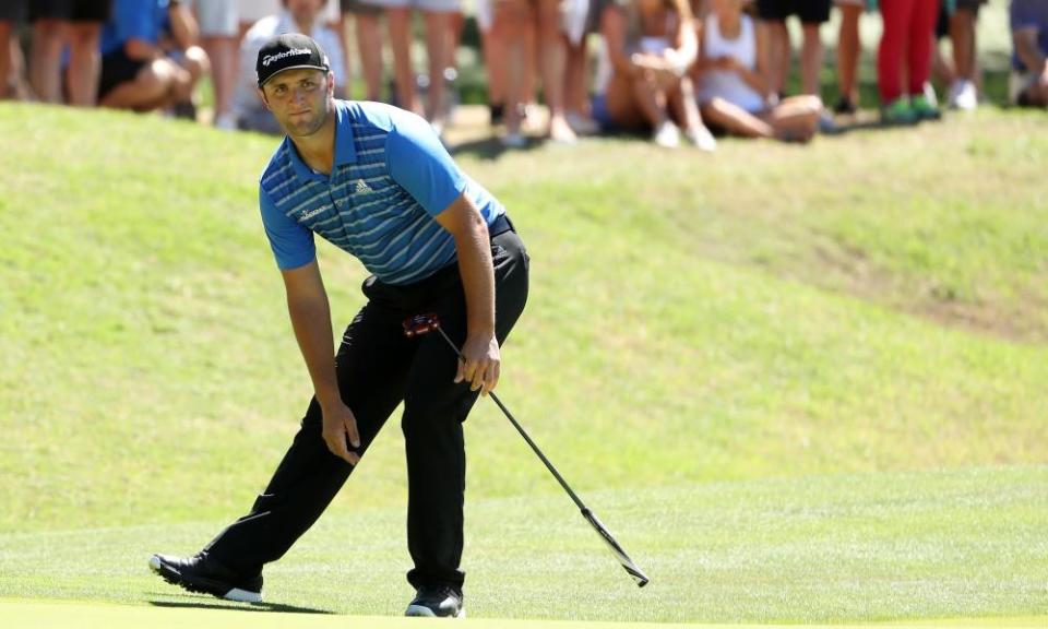 Jon Rahm has been hailed as a rising star and the 22-year-old Spaniard beat Soren Kjeldsen 7&5 in their WGC Match Play quarter-final.