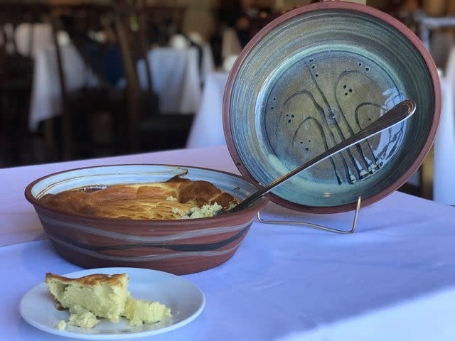 <p>Curtesy Berea Tourism</p> Spoonbread at Historic Boone Tavern