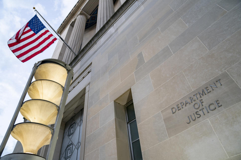 La sede del Departamento de Justicia en Washington, el 7 de septiembre de 2021. (Stefani Reynolds/The New York Times)
