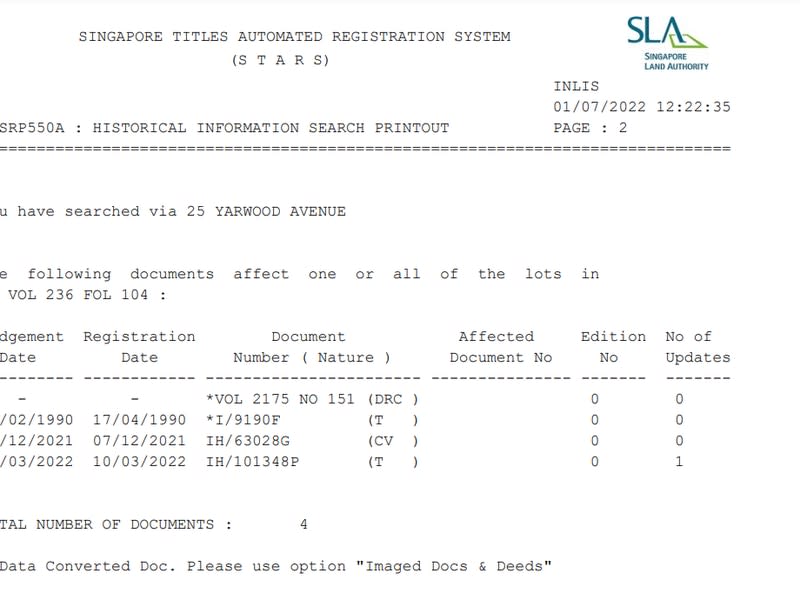 (Singapore Land Authority)