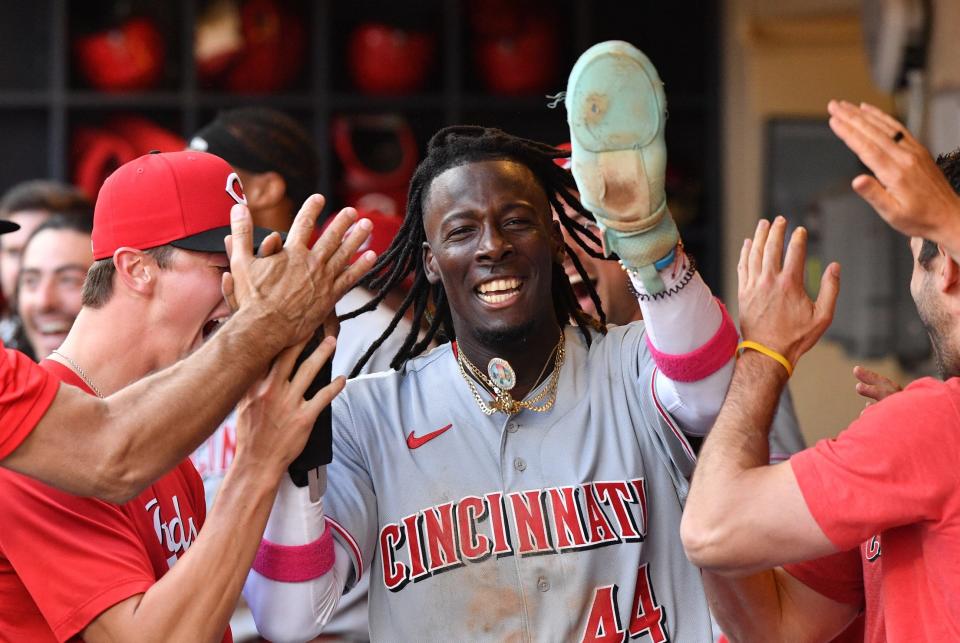 “It’s the first time I’ve ever been around someone after they stole third, where I’m going to give him a high five and say nice job, and he wanted no part of it,” third base coach J.R. House said.