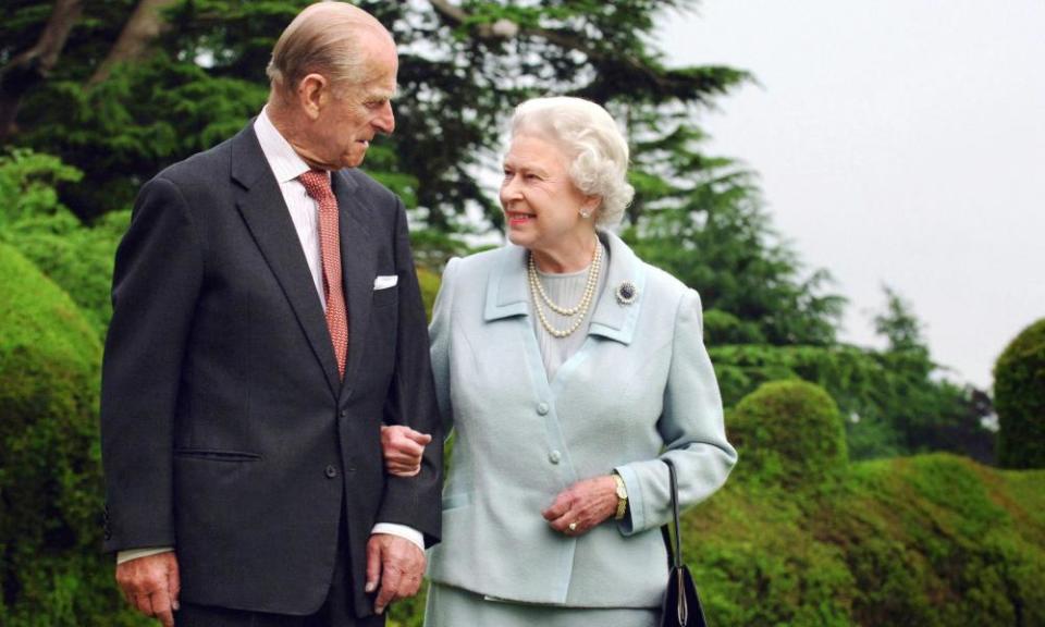 Stalwart supporter: with the Queen in 2007.