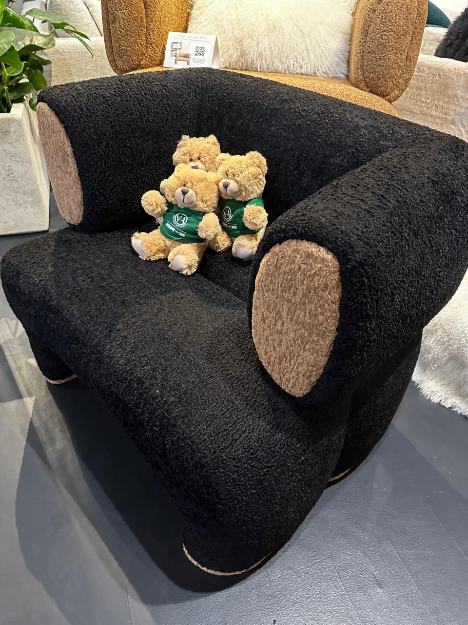 Gen Z designer Nathan Anthony Mai created the "Bear" chair to elicit an emotional response that promotes wellness.