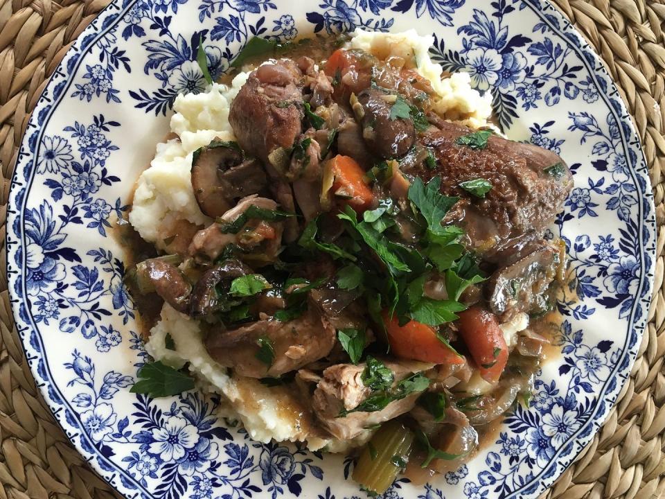 Slow-Cooker Coq Au Vin