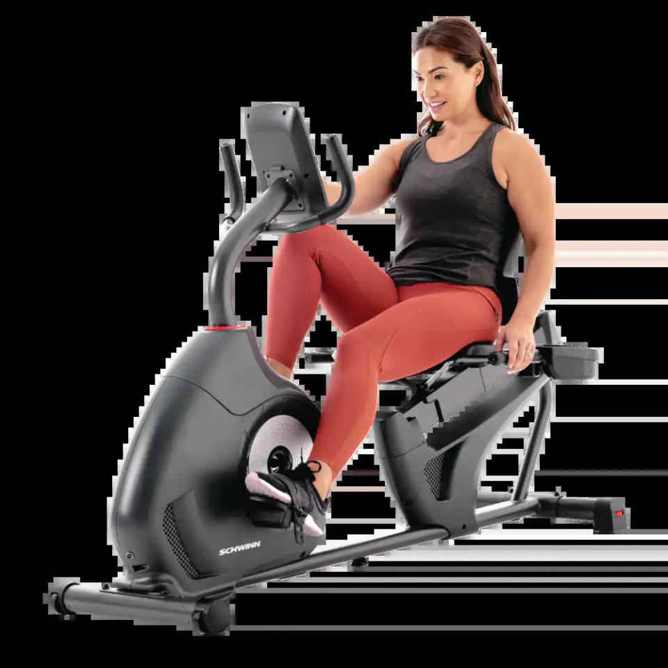 Schwinn 230 Recumbent Indoor Bike. Image via Canadian Tire.