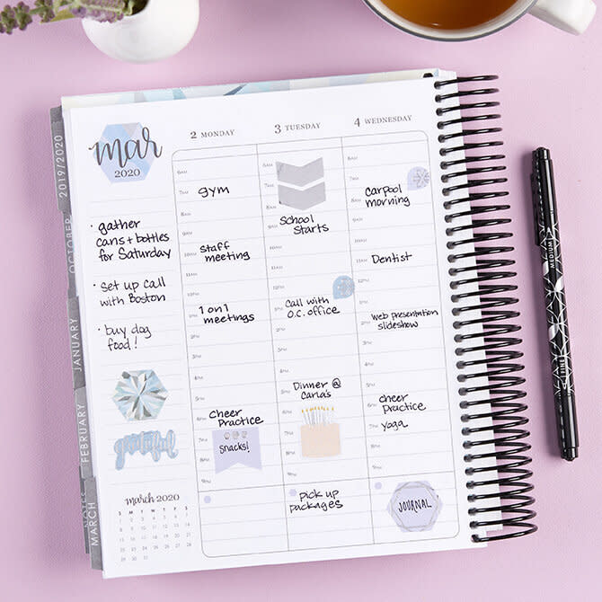 Feeling overwhelmed by everything you need to get done now and in the new year? <a href="https://fave.co/2M1DZ2A" target="_blank" rel="noopener noreferrer">This Erin Condren 2020 Planner</a>&nbsp;gives you the opportunity to plan your year the way you want it to be. Type-A folks will love how it promotes organization and creativity, too. They are available in a variety of options and can even be personalized&nbsp; and monogrammed. <a href="https://fave.co/2M1DZ2A" target="_blank" rel="noopener noreferrer">Get it at Erin Condren</a>.&nbsp;