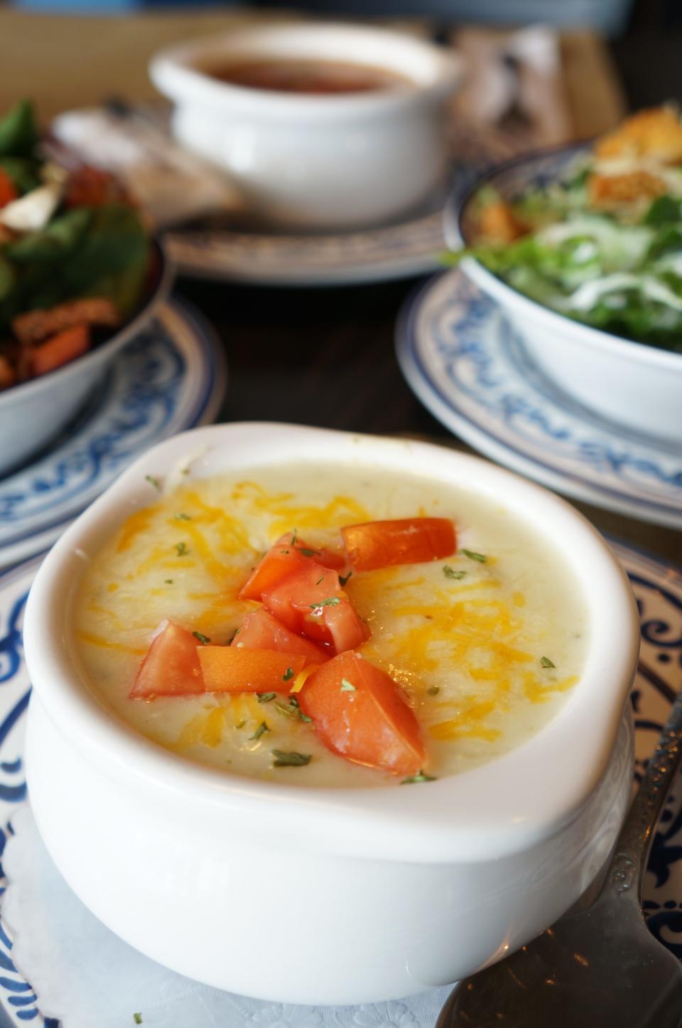 Broccoli cheese soup from Town Grill in Manasquan.