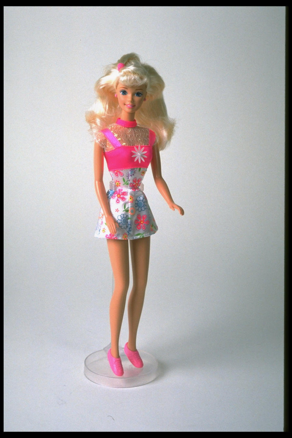 A photo from the Barbie Flowers collection, released in the 1990s.&nbsp;