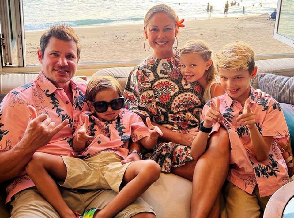 Nick and Vanessa Lachey kids, Instagram