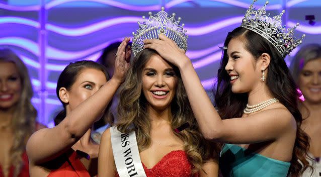 The newly crowned Miss World Australia has said she 