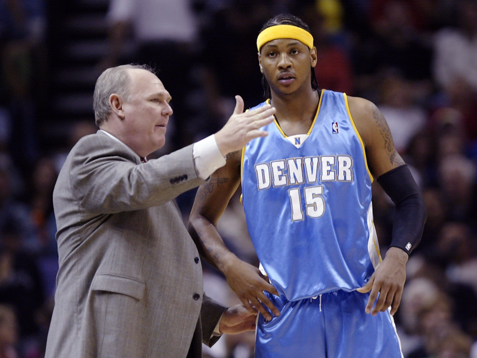 George Karl Carmelo Anthony