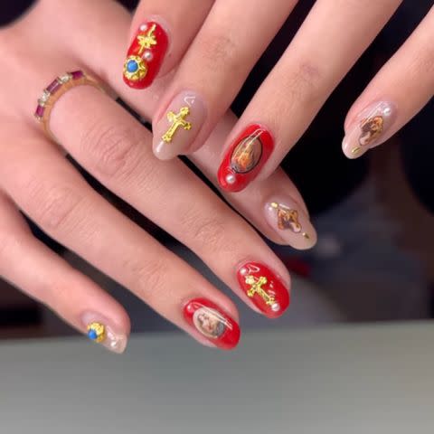 Baroque Nails Are a Must-Know Trend for Mani Maximalists