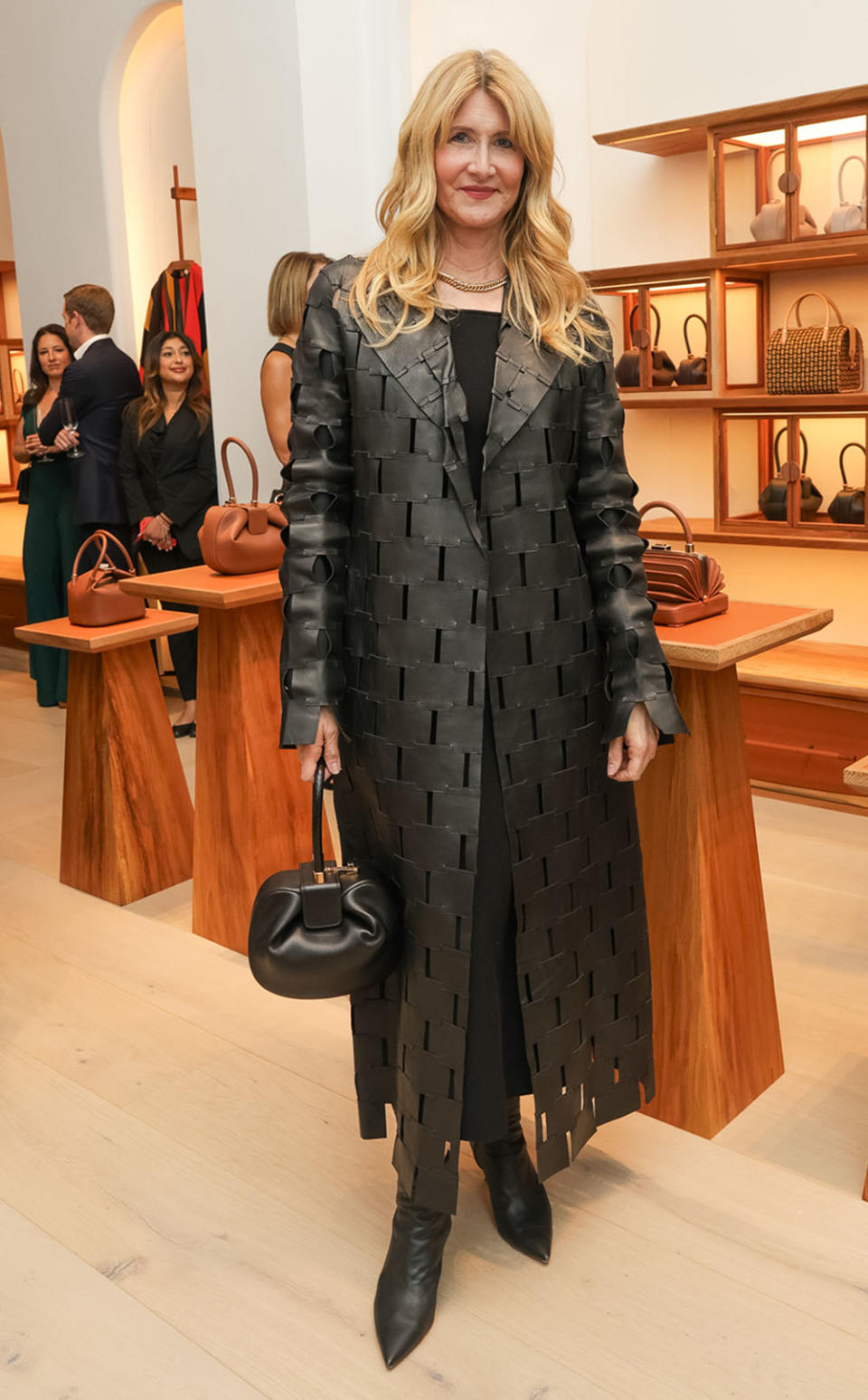 Laura Dern at the Opening of the Gabriela Hearst Beverly Hills Flagship Store