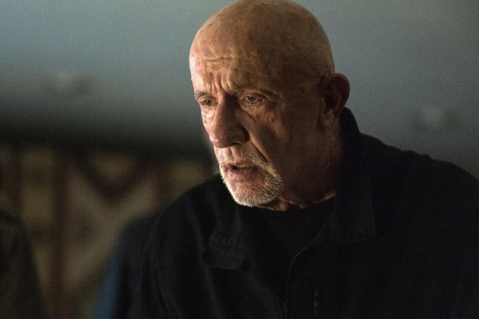 Jonathan Banks as Mike Ehrmantraut - Better Call Saul _ Season 6, Episode 8 - Photo Credit: Greg Lewis/AMC/Sony Pictures Television