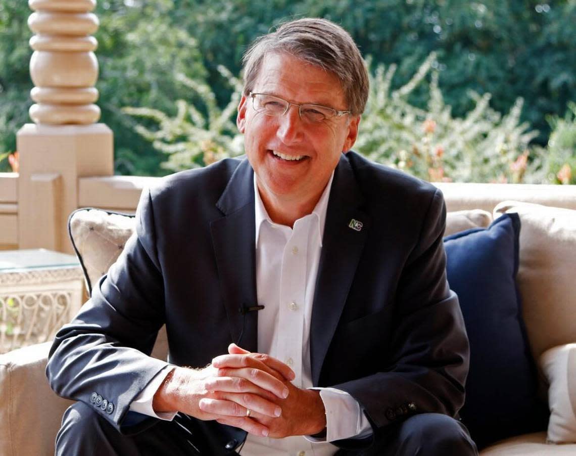 
Former North Carolina Gov. Pat McCrory