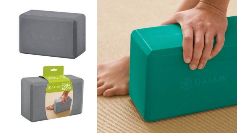 Blocks can make yoga practice more accessible.