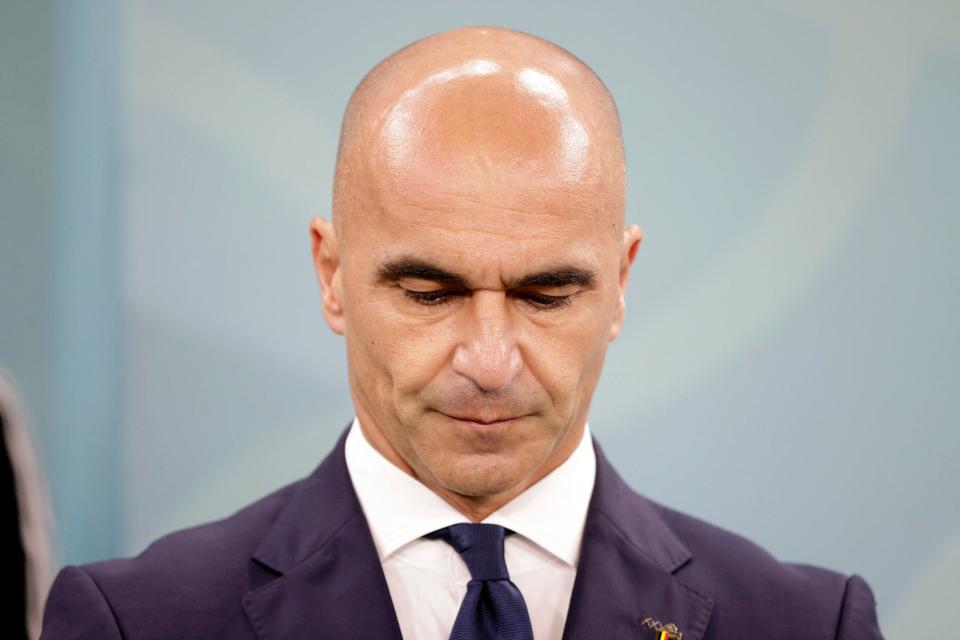 Roberto Martínez, manager of Belgium before the FIFA World Cup Qatar 2022 Group F match between Croatia and Belgium at Ahmad Bin Ali Stadium on December 1, 2022 in Doha, Qatar.