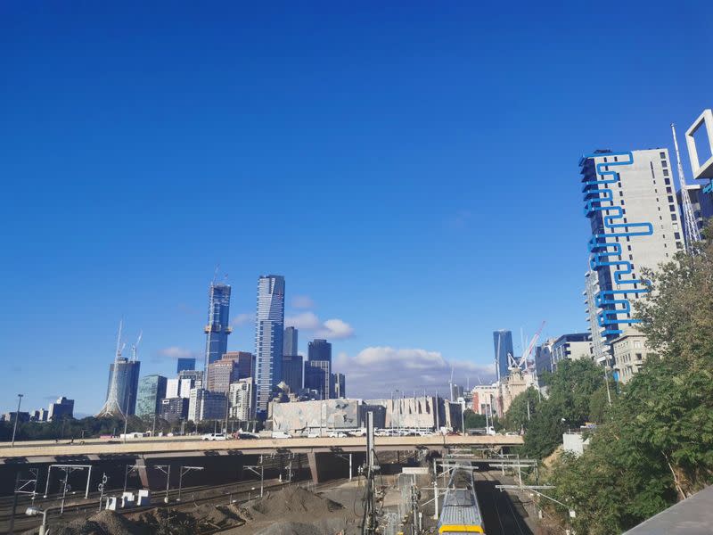 Social media image of smokey skies due to wild bushfires in Melbourne