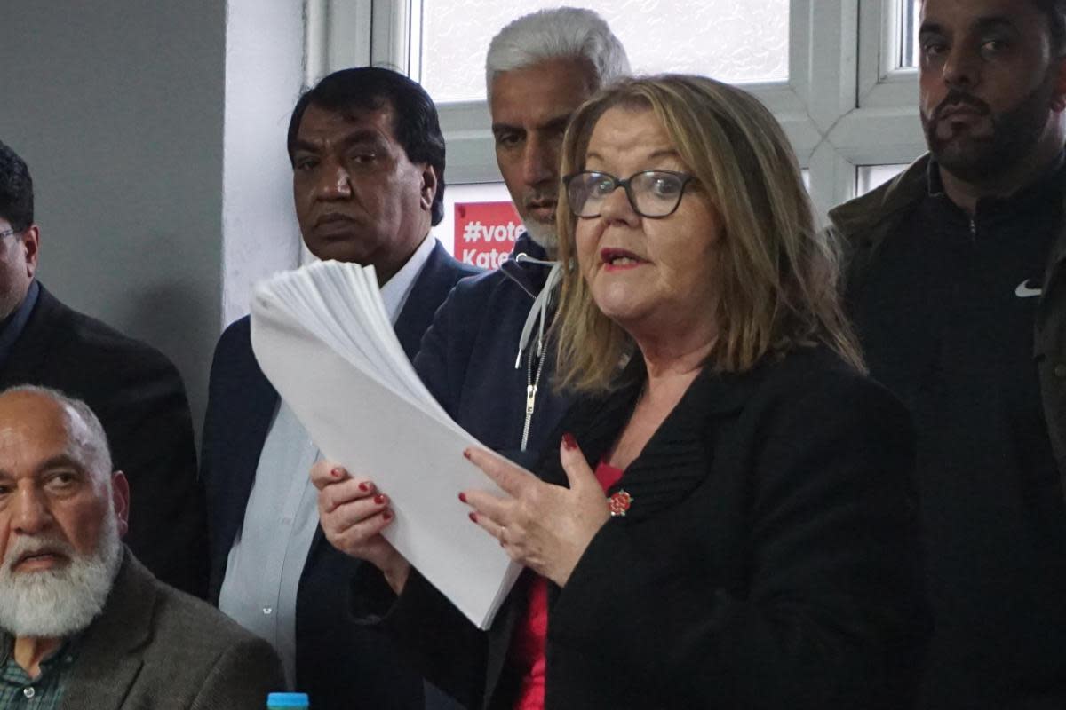 A Labour candidate has spoken out over what she calls are ‘false’ claims over her votes for a Gaza ceasefire <i>(Image: Nq/LT)</i>