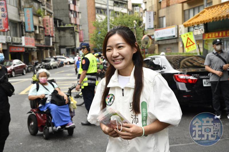 民進黨吳沛憶今宣布，欲參選中正、萬華區立委接棒林昶佐。（本刊資料照）