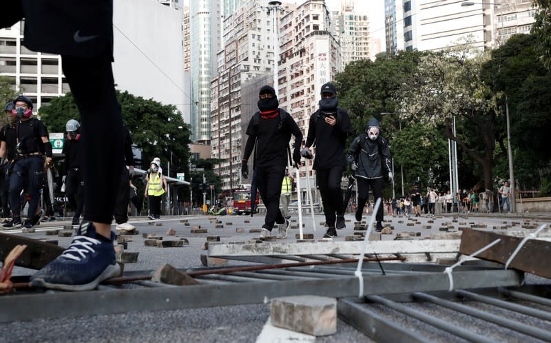 Hong Kong protesters gather for "emergency" call for autonomy