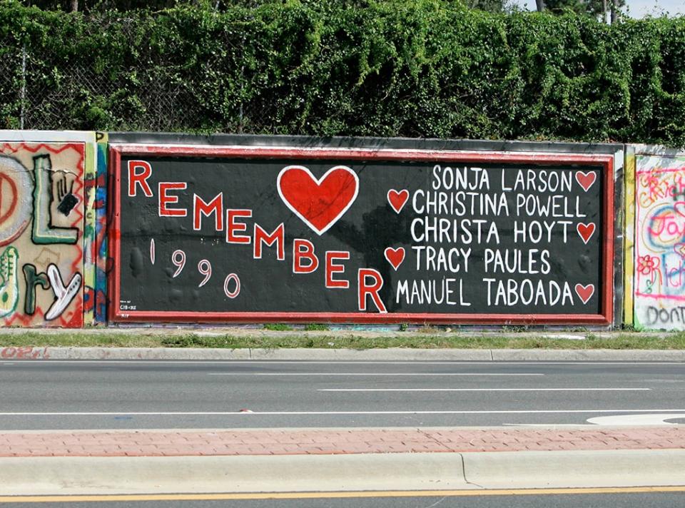 University of Florida campus mural, The Gainesville Ripper