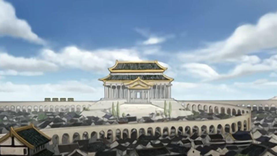 One of the huge houses in Avatar: The Last Airbender.