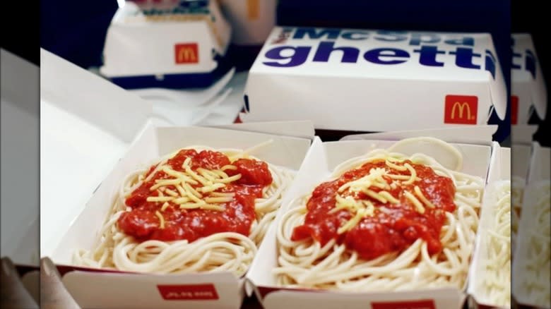 mcdonald's mcspaghetti