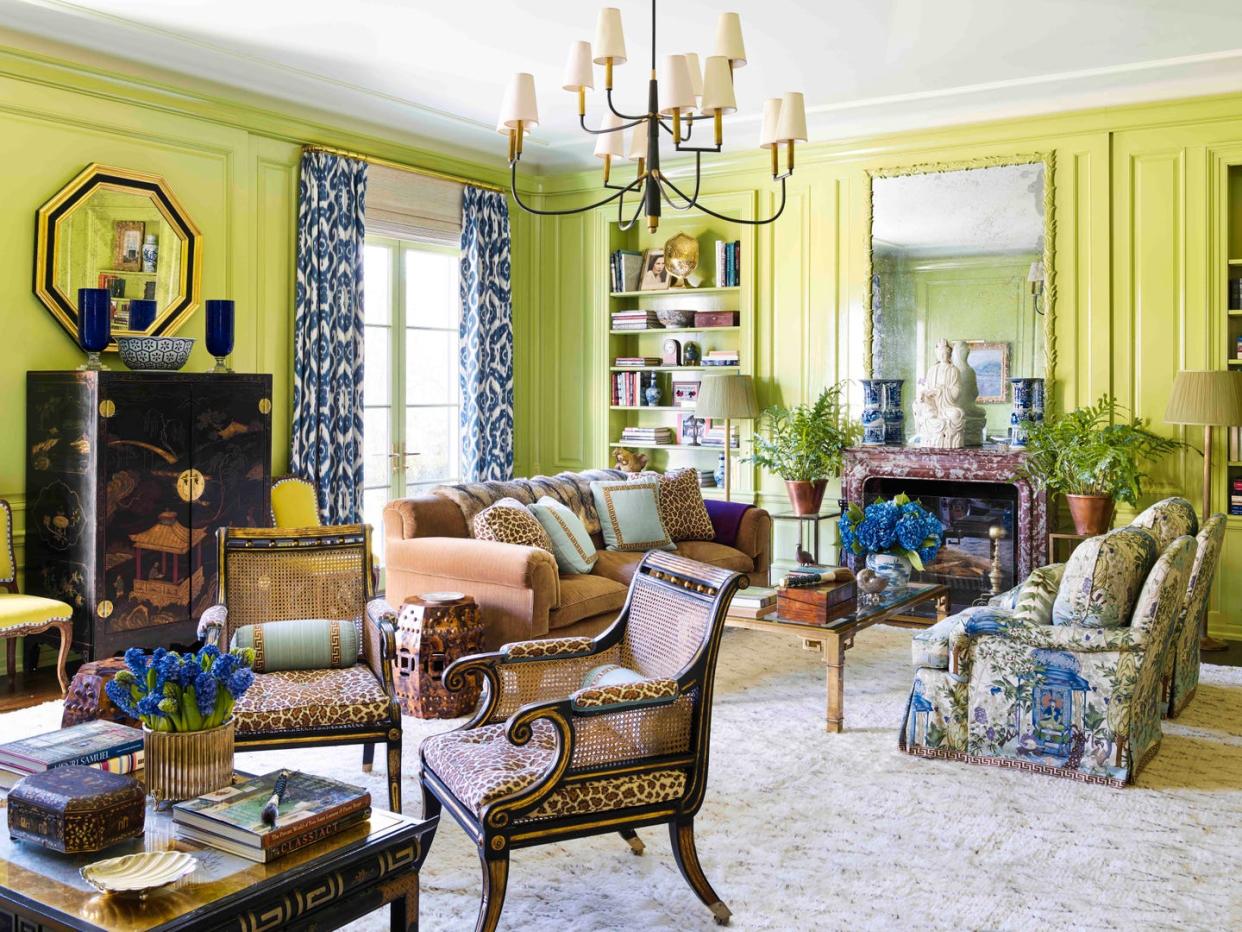 meg braff locust valley living room