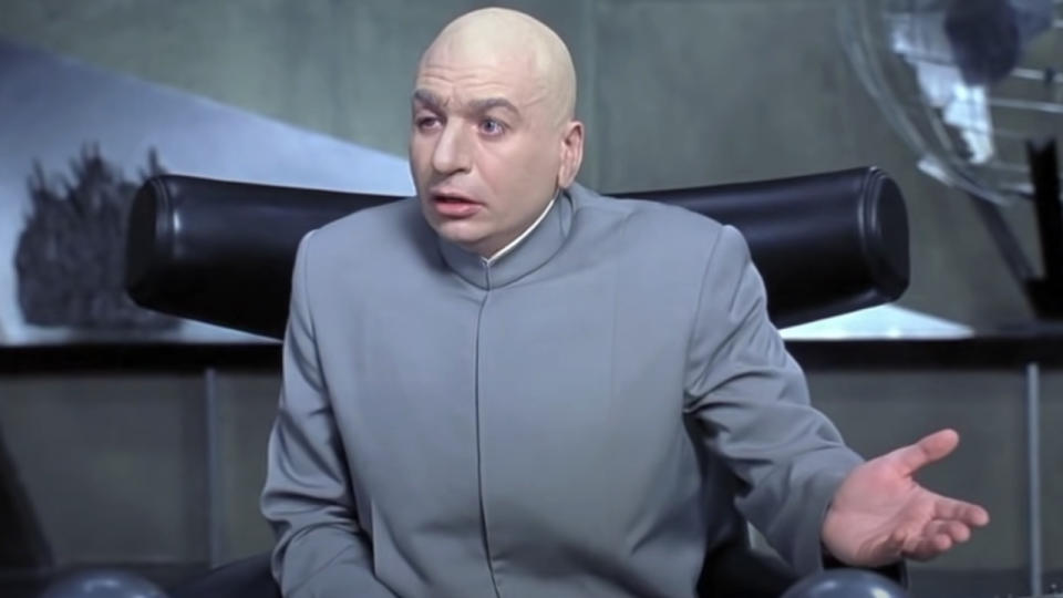 Mike Myers in Austin Powers: International Man of Mystery