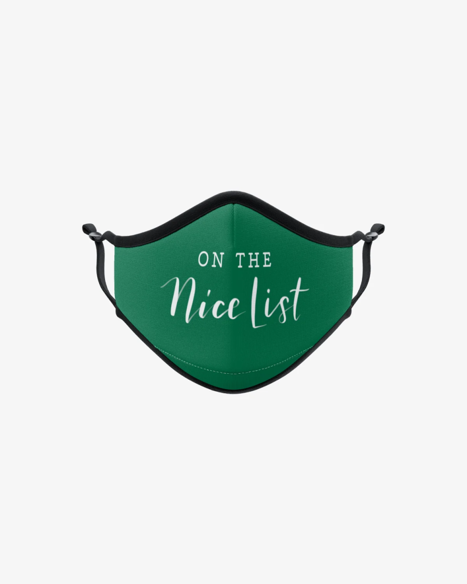 36) Nice List Face Mask