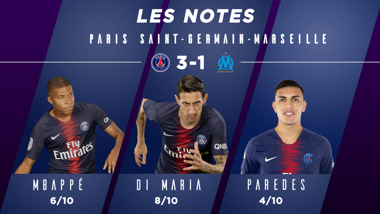 PSG-OM (3-1) : Les notes des Parisiens