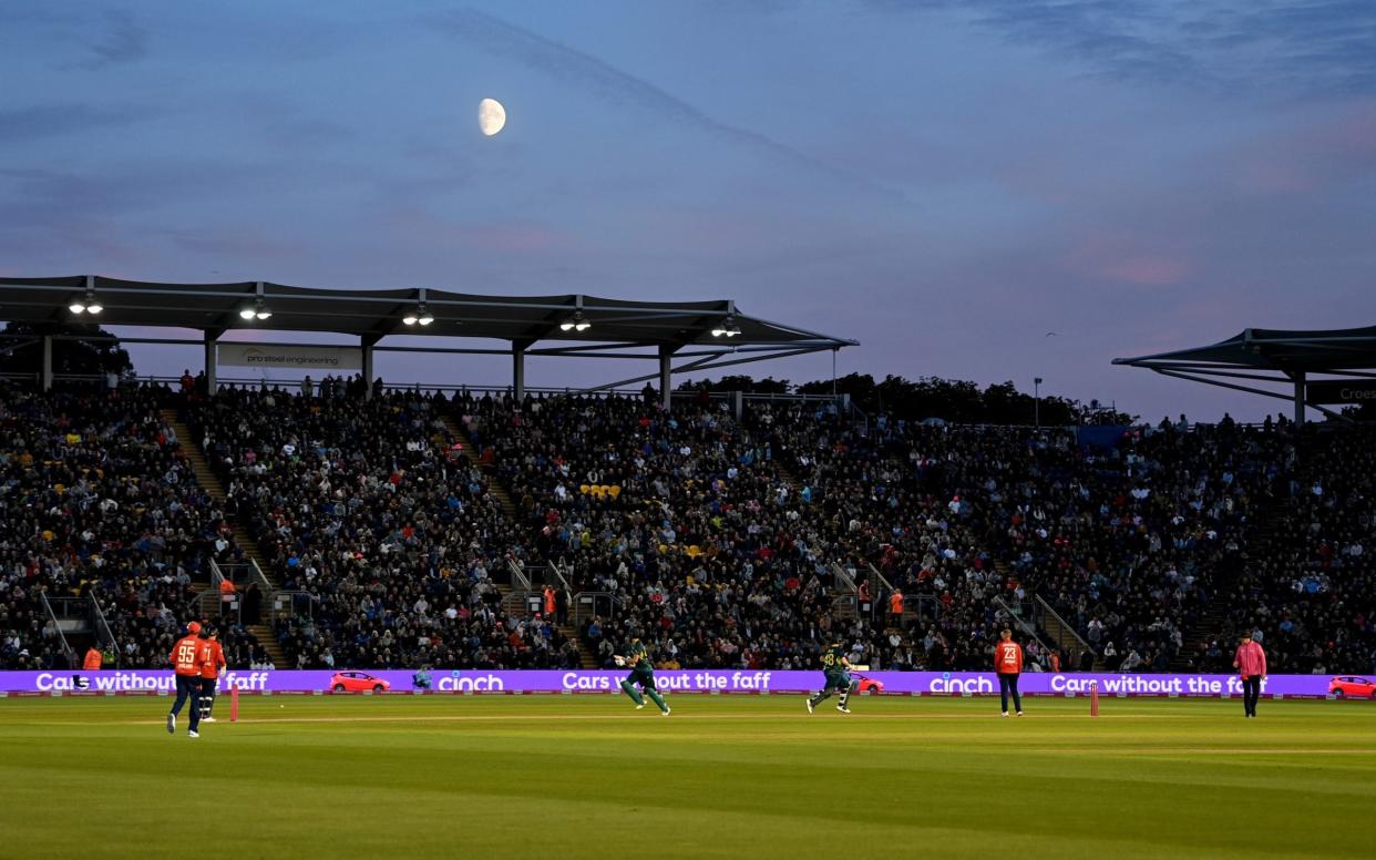 England v Australia 2nd T20 at Sophia Gardens