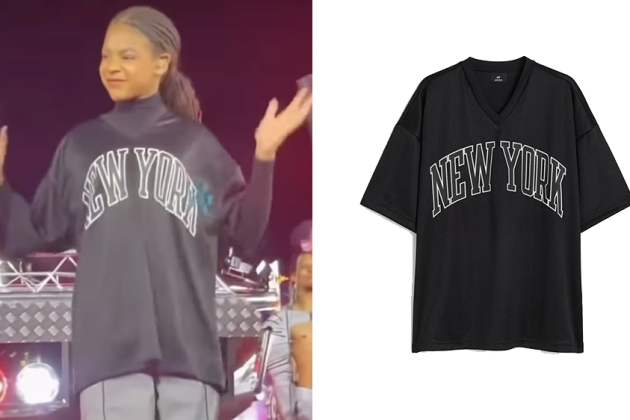 Blue Ivy Reps New York in Oversized Tee at Beyoncé's Renaissance