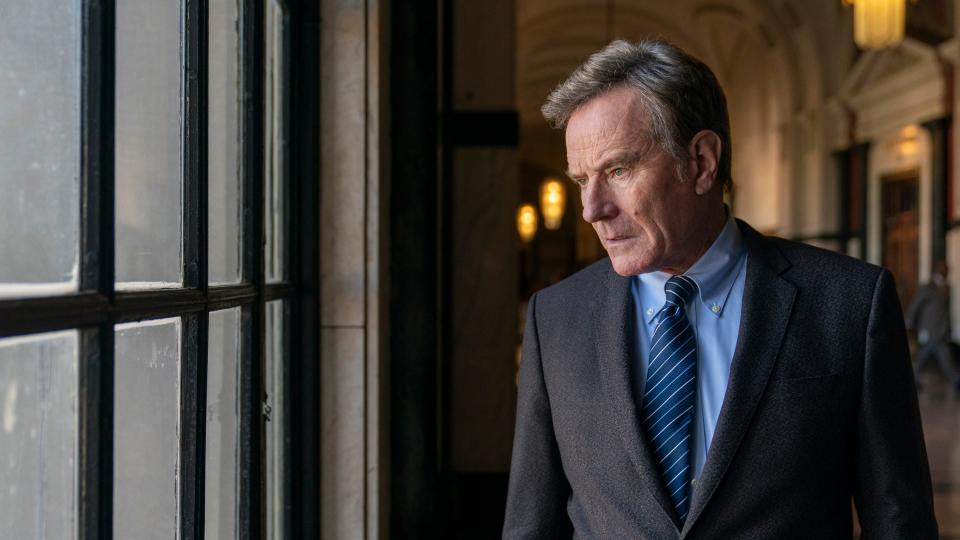 Bryan Cranston stars as Michael Desiato, a judge who must compromise his own morals, in "Your Honor."