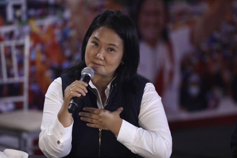 Sobre Keiko Fujimori: "Creo que Keiko Fujimori tiene el rechazo absoluto de la mitad del país, independientemente del resultado de la elección" 