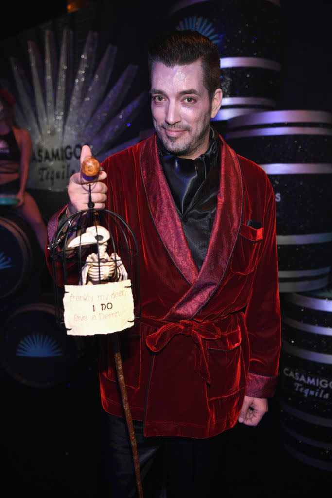 <p>The <em>Property Brothers</em> star looks positively ghastly in his 2018 look.</p>