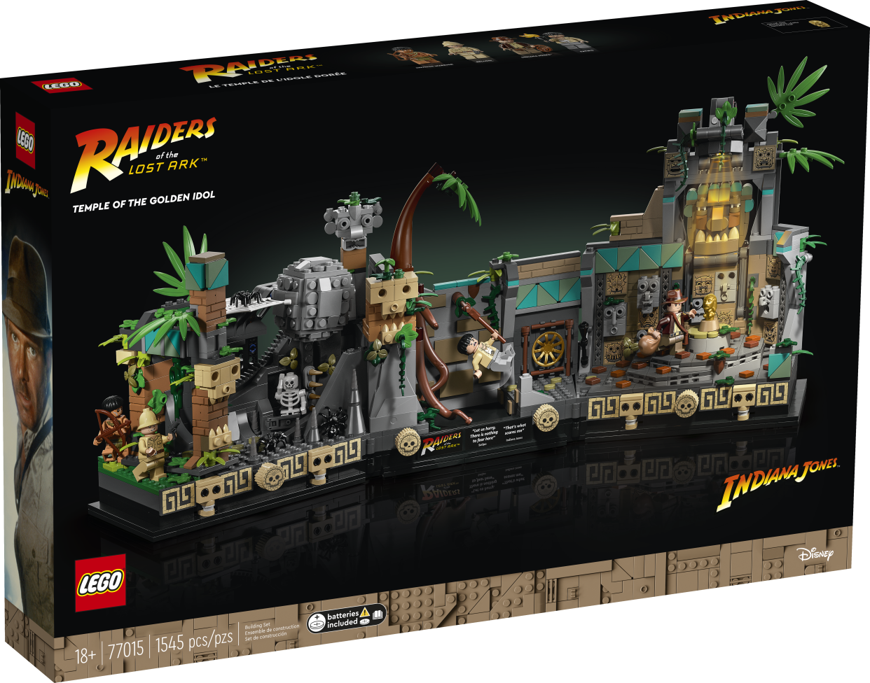 Lego Indiana Jones Temple of the Golden Idol playset (Photo: Courtesy of Lego)